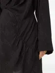 Платье мини с драпировкой Herskind, черный - фото 4