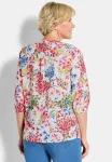Блузка pflege mit blumenmuster Goldner, Colourful Patterned - фото 3