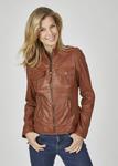 Кожаная куртка seelena 7Eleven, цвет cognac - фото 2