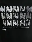 Футболка с графичным принтом Msgm, черный - фото 4