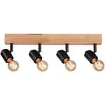 Потолочный светильник Arvid E27 1 шт. E27 Paulmann, черный - фото