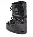Резиновые зимние ботинки с блестками icon Moon Boot Kids, черный - фото 3