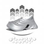 Сабо унисекс Chikoku, серебряный - фото 7