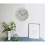 Круглые настенные часы Infinity Instruments Vogue, серый - фото 2