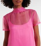 Многослойное тюлевое платье Staud, Blush - фото 4