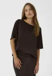 Блузка лотте Kaffe, Black Coffee - фото