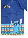 Stitch Детский дождевик с капюшоном, водонепроницаемый, темно-синий - фото 3