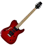 Электрогитара BootLegger Guitar Rye Memphis 2023 - HSH - Coil Split - Red Burst - Case - Tele Style - фото