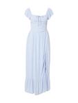 Макси платье HOLLISTER, Light blue - фото