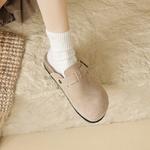 Закрытые тапочки для женщин AGSDON, хаки - фото 8