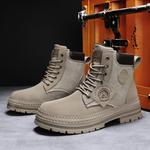 Мужские ботинки Cahhrrn X Martin Boot Men Beige - фото 6