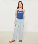 Топ мини-я Regular fit Guess Active, синий - фото 2