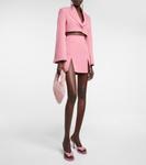 Укороченный креповый блейзер Blumarine, Bubble - фото 2