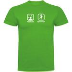 Футболка Kruskis Problem Solution Run, зеленый - фото