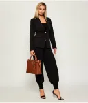 Брюки-Шаровары Relaxed fit Liu Jo, черный - фото 2