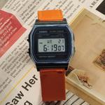 CASIO Часы Unisex YOUTH Black Watch, Silver Block Stripes Rainbow - фото 10