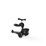 Детский скутер Scoot And Ride, черно-белый - фото