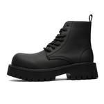 WEISHIBANGWEI Короткие ботинки Martin унисекс, черные - фото