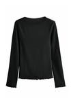 Топ Next Long sleeved top, Black - фото