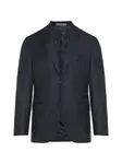 Однобортный пиджак Corneliani, синий - фото
