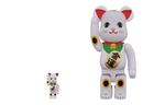 BE@RBRICK Белый манеки нэко для денег - фото 3