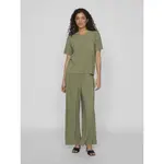 Футболка с коротким рукавом Vila Plisa, зеленый - фото 6