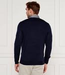 Свитер из шерсти POLO RALPH LAUREN Slim Fit, темно-синий - фото 3