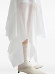 Jil Sander юбка миди, белый - фото 5