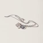 Металлическое ожерелье MIU MIU, черный - фото 3