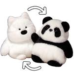 Плюшевая игрушка Lazy Collection Panda Flipped West Highland Click - фото 3