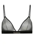 Бюстгальтер Double Sens с треугольными чашками Maison Close, черный - фото