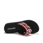 Шлепанцы женские Boree, черный/синий - фото 7