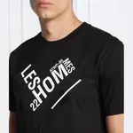 Футболка стандартного кроя Les Hommes, черный - фото 3