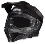 Карбоновый шлем Simpson Xcursion Bandit Simpson Helmets, карбон - фото