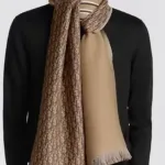 Шарф вязаный унисекс DIOR - фото 4