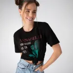 Футболка Annabelle, черный - фото