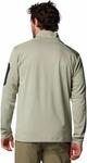 Columbia Men's Tech Knit 1/4 Zip, Safari/Black - фото 2