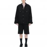 WE11DONE Джинсовая куртка SS24 унисекс черная, Black - фото 5