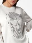 Philipp Plein толстовка с декором Skull, белый - фото 5