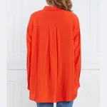 Рубашка стандартного кроя Samsøe Samsøe, оранжевый - фото 2
