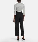 Металлизированный укороченный кардиган Prada, Argento - фото 3