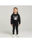 Укороченная толстовка Hello Kitty Kuromi черного цвета Hello Kitty - фото 5