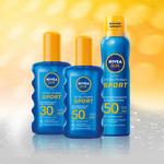 Спрей от солнца UV Dry Protect Sport SPF 50 200мл NIVEA - фото 3