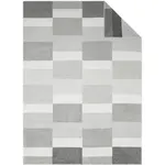 Плед для дома Wohndecke Madeira с современным узором в виде плитки Ibena, серый - фото