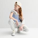 Детская майка с двойной подкладкой для девочек 7-16 лет Sea + Skye, Navy - фото 3