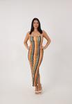Платье Elara Maxi dress, Braun/Light Brown - фото 2