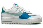 Кроссовки Nike Air Force 1 Shadow White Industrial Blue Teal Women's - фото 2