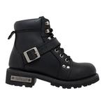 Женские кожаные мотоботы Ride Tecs 8143, черный - фото 2