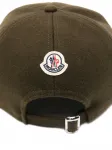 Бейсболка с вышитым логотипом MONCLER, зеленый - фото 2
