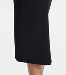 Юбка-карандаш из крепа кади Givenchy, черный - фото 5